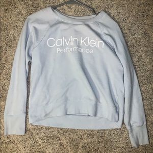 calvin klein crewneck, light blue
